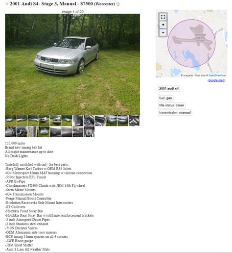 <b>craigslist</b> | massachusetts massachusetts choose the site nearest you: boston - includes merrimack valley, metro west, north shore, south shore cape cod / islands south coast - southern bristol and plymouth counties western massachusetts <b>worcester</b> / central MA. . Craigslist cars worcester